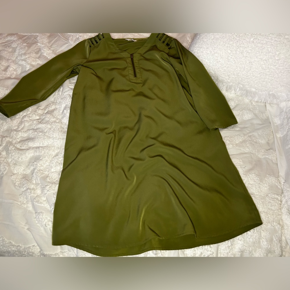 Charming Charlie’s green dress
